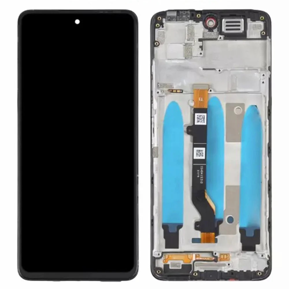 For TECNO Camon 19 Pro 5G Ci7 Grade C LCD Screen and Digitizer Assembly + Frame Part  (Without Logo) - 1