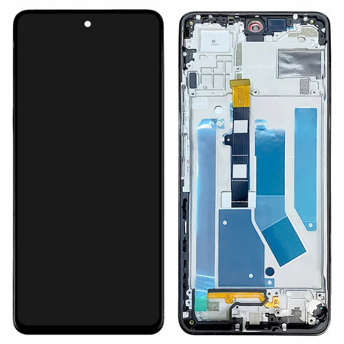 For TECNO Camon 19 Pro 4G Ci8 Grade C LCD Screen and Digitizer Assembly + Frame Part  (Without Logo) - 1