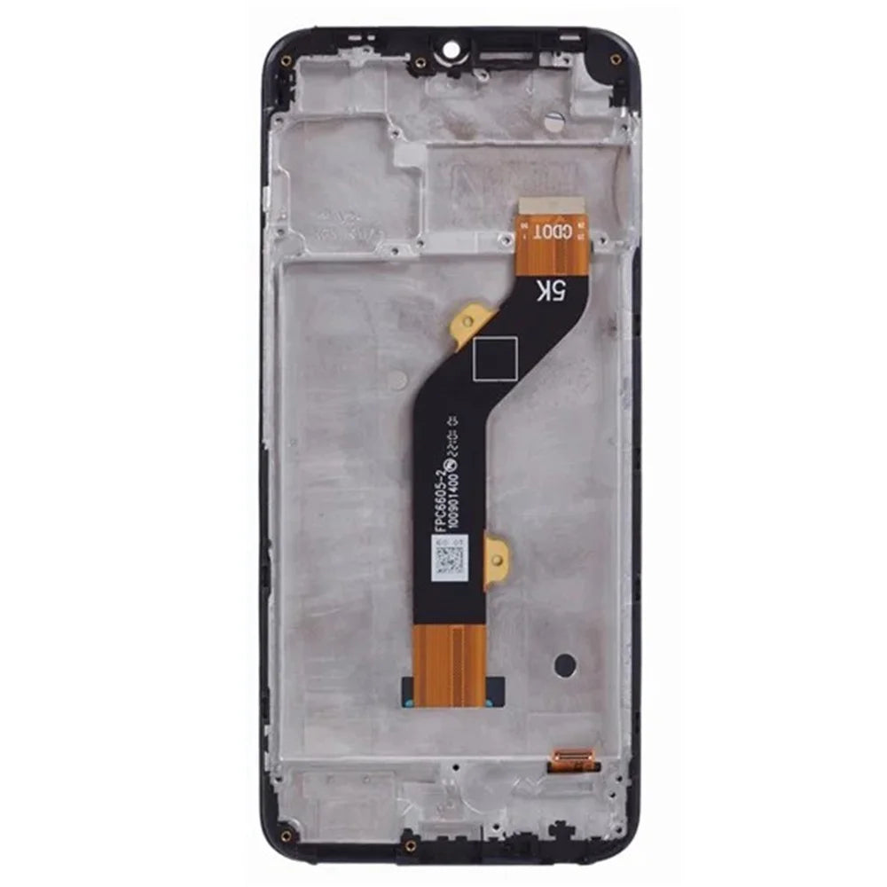 For TECNO Spark Go 2022 4G KG5 Grade C LCD Screen and Digitizer Assembly + Frame Part  (Without Logo) - 3