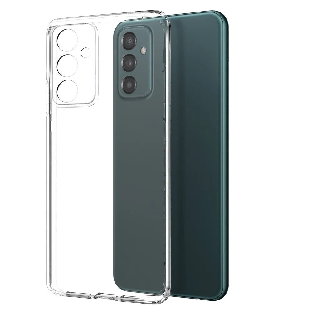NORTHJO For Samsung Galaxy F23 5G / M23 5G TPU Shockproof Case + Tempered Glass Screen Protector Full Protection Anti-Scratch 2 in 1 Transparent Phone Case with Screen Film - 2