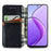 For TECNO Spark 30C 4G PU Leather Case Rhombus Imprint Wallet Stand Phone Cover - Black - 2
