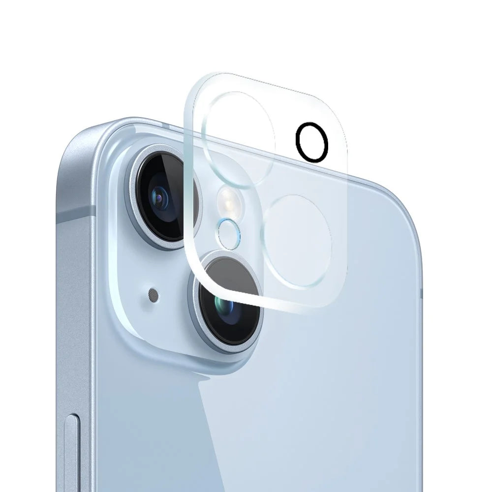 NORTHJO Ultra Clear Phone Case for iPhone 14 Plus Anti-Fall Protective 3 in 1 TPU Case with Tempered Glass Screen Protector / Camera Lens Cover - 4