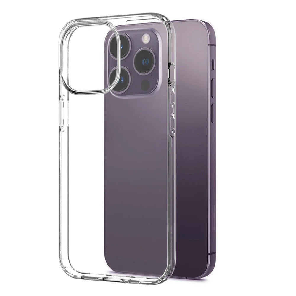 NORTHJO HD 3 in 1 Shockproof Case for iPhone 14 Pro Protective TPU Phone Case with Tempered Glass Screen Protector / Camera Lens Cover - 2