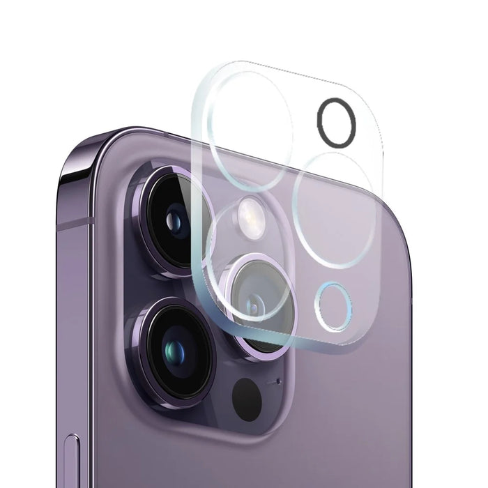 NORTHJO HD 3 in 1 Shockproof Case for iPhone 14 Pro Protective TPU Phone Case with Tempered Glass Screen Protector / Camera Lens Cover - 4