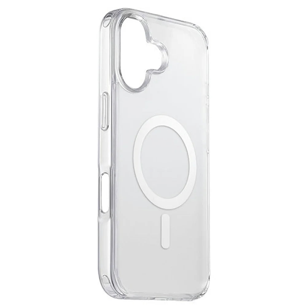 JOYROOM JR-16FG7 For iPhone 16 Plus Clear Case Compatible with MagSafe PC+TPU Matte Back Cover - 1