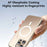JOYROOM JR-16FG8 For iPhone 16 Pro Max Clear Case Compatible with MagSafe PC+TPU Matte Back Cover - 6