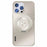 For iPhone 14 Pro Case Compatible with MagSafe Kickstand TPU+PC Heat Dissipation Phone Cover - Grey - 1