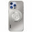 For iPhone 15 Pro Max Case Compatible with MagSafe Kickstand TPU+PC Heat Dissipation Phone Cover - Grey - 1