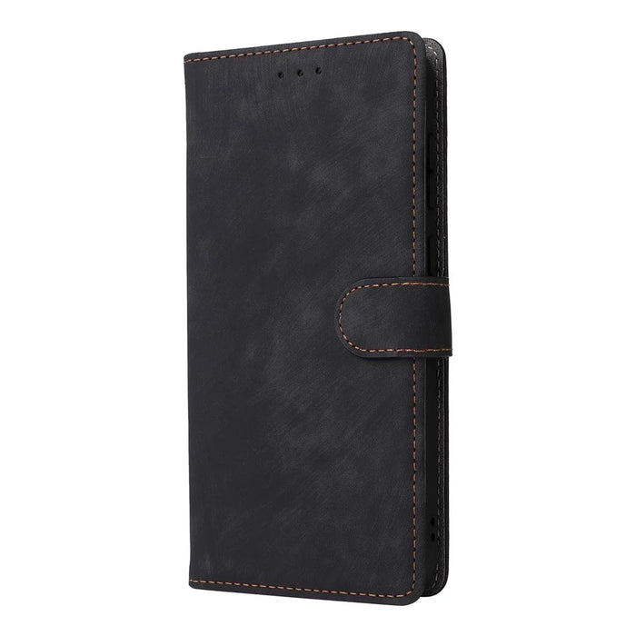 For Samsung Galaxy A36 5G Wallet Phone Case RFID Blocking PU Leather Flip Cover Stand View - Black - 7