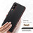 For Meizu 21 Bumper Case Metal Frame Phone Cover with Camera Lens Guard - Black / Silver - 6