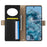 For Google Pixel 8 Pro Wallet Phone Case Shockproof TPU+PU Leather Flip Cover with Mirror, Strap - Black - 2
