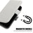 For iPhone 14 Pro Leather Case with Card Holder, Straps, Shockproof Wallet Phone Cover - Grey Blue - 5
