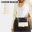 For iPhone 15 Pro Max Leather Case with Card Holder, Straps, Shockproof Wallet Phone Cover - Beige - 7