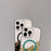 For iPhone 14 Pro Max Case Compatible with MagSafe Epoxy Marble Texture PC+TPU Phone Cover - Black - 4
