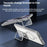 For Samsung Galaxy S25 Ultra Magnetic Case Lens Cover Kickstand Matte Back Cover - Grey - 3