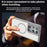 For Samsung Galaxy S25 Ultra Magnetic Case Lens Cover Kickstand Matte Back Cover - Grey - 4