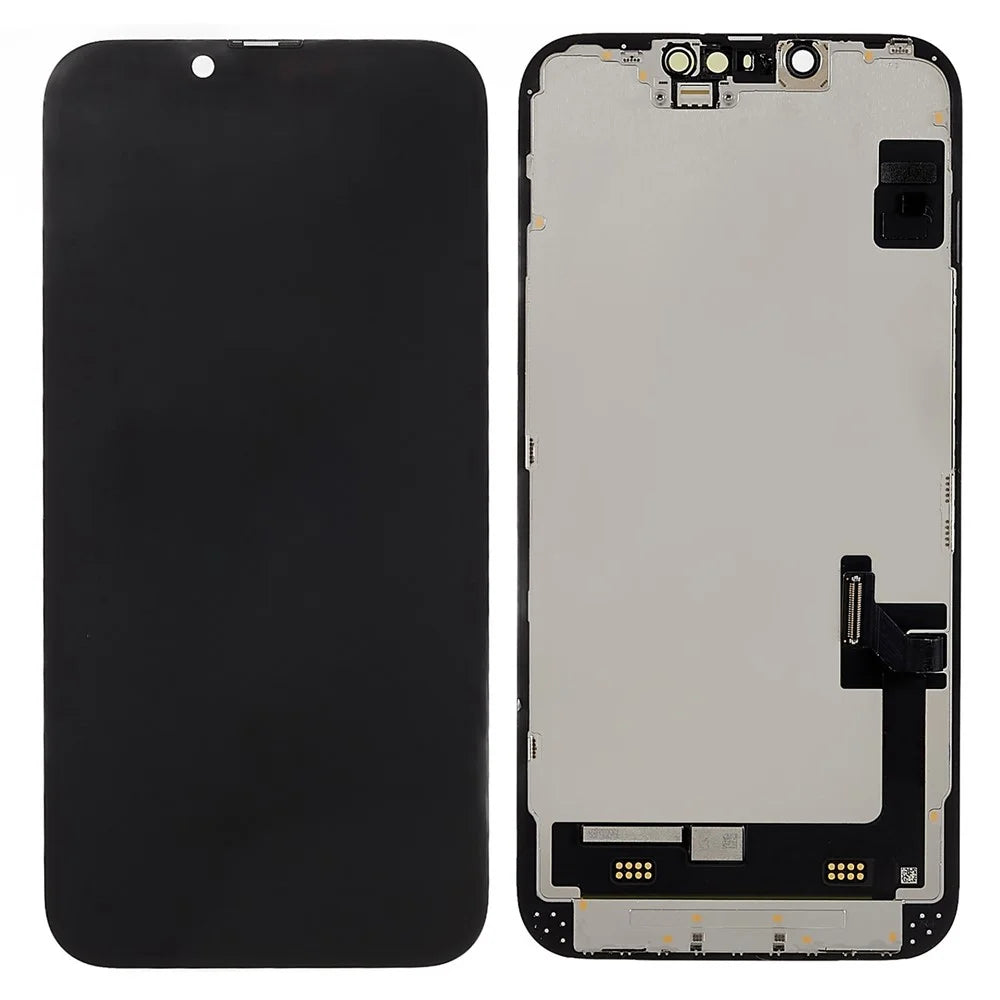 For iPhone 14 Grade C GX OLED Screen and Digitizer Assembly Replacement Part (Without Logo) - 1