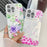 For iPhone 16 Pro Case Electroplated IMD TPU+PC Phone Back Cover with Glass Lens Film - FL11 - 4