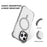 MUTURAL For iPhone 16 Pro Clear Case Compatible with MagSafe Four Corners Anti Drop TPU+PC Phone Back Cover - Grey - 4