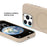 MUTURAL For iPhone 16 Pro Magnetic Case Compatible with MagSafe Liquid Silicone Back Cover - Desert Gold - 4