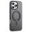 MUTURAL For iPhone 16 Pro Case Compatible with MagSafe Ring Kickstand PC+TPU Back Cover - Black - 2