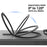 MUTURAL For iPhone 16 Pro Case Compatible with MagSafe Ring Kickstand PC+TPU Back Cover - Black - 5
