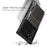 For Samsung Galaxy S25 Ultra Case PC+TPU Dual Layer Back Phone Cover with Card Holder - Black - 5