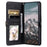 Style 016 For Google Pixel 9a Case Skin Feel Totem Imprinted Wallet Leather Phone Cover - Black - 2