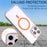 For iPhone 16 Pro Magnetic Case Compatible with MagSafe 1.0mm Ultra Thin PC Back Cover - Pink - 3