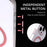 For iPhone 16 Pro Magnetic Case Compatible with MagSafe 1.0mm Ultra Thin PC Back Cover - Pink - 6