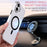 For iPhone 16 Plus Magnetic Case Compatible with MagSafe 1.0mm Ultra Thin PC Back Cover - Black - 2