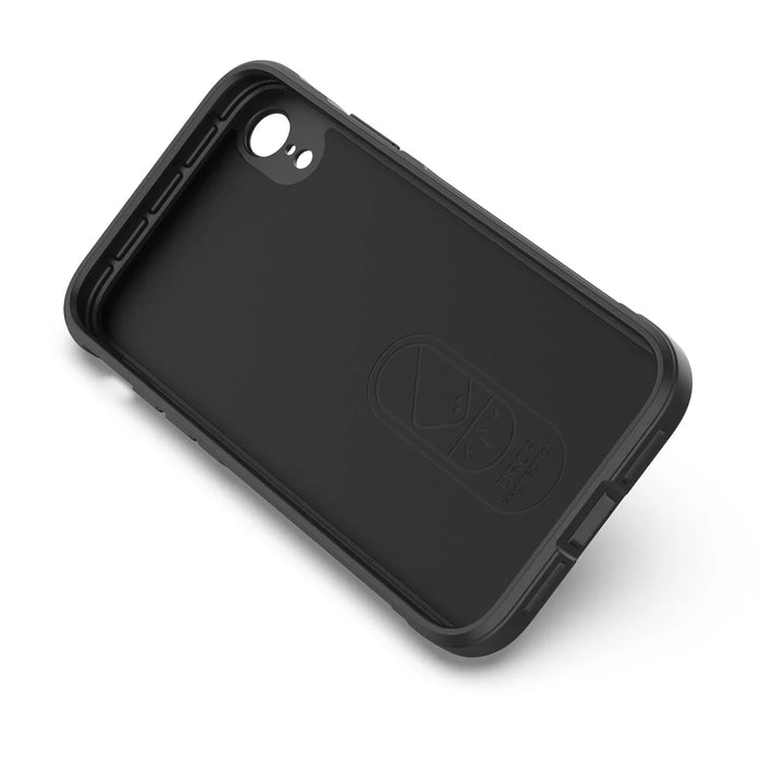 For iPhone XR Case Anti-Drop Soft TPU Rugged Phone Back Cover - Black - 2