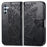 For Samsung Galaxy A36 5G Case PU Leather Wallet Phone Cover Butterfly Pattern - Black - 1