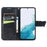 For Samsung Galaxy A36 5G Case PU Leather Wallet Phone Cover Butterfly Pattern - Black - 2