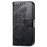 For Samsung Galaxy A36 5G Case PU Leather Wallet Phone Cover Butterfly Pattern - Black - 5