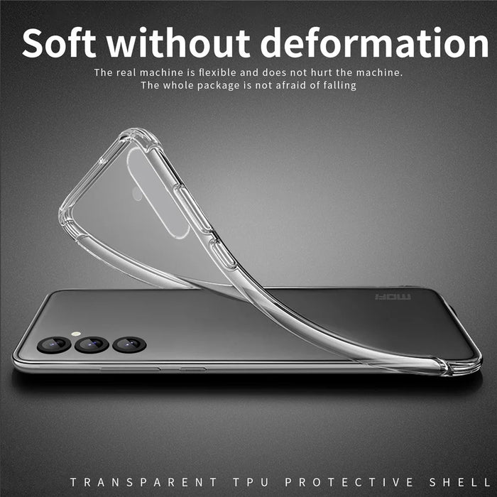 MOFI For Samsung Galaxy S25 Case Anti-Scratch Clear Soft TPU Phone Cover - 4