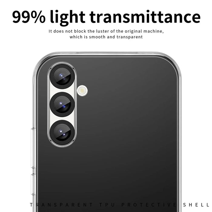 MOFI For Samsung Galaxy S25 Case Anti-Scratch Clear Soft TPU Phone Cover - 7