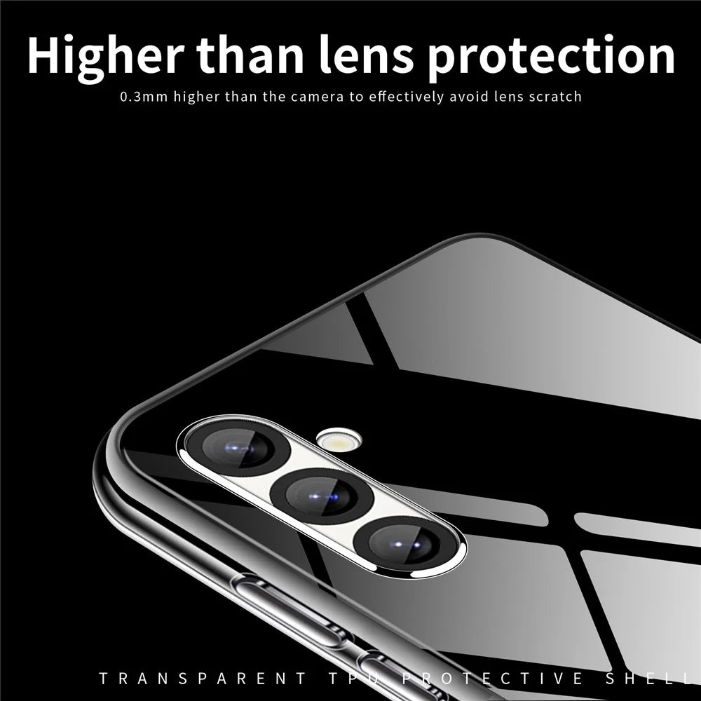 MOFI For Samsung Galaxy S25+ Case Anti-Scratch Clear Soft TPU Phone Cover - 6