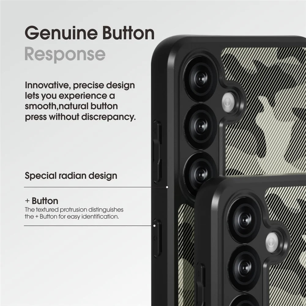 IBMRS For Samsung Galaxy S25 Case TPU + PC Heavy Duty Shockproof Phone Cover Camera Protection - Artistic Camouflage - 3