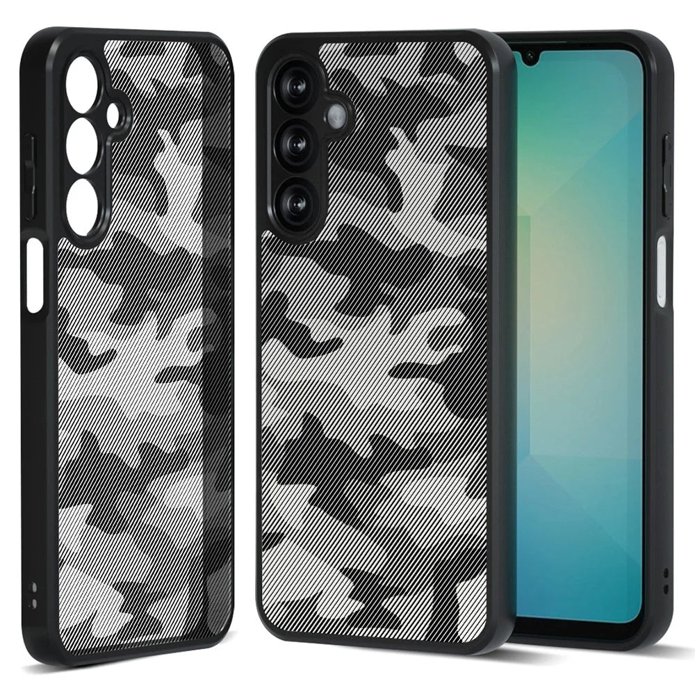 IBMRS For Samsung Galaxy A16 5G / 4G Case TPU + PC Heavy Duty Shockproof Phone Cover Camera Protection - Artistic Camouflage - 1