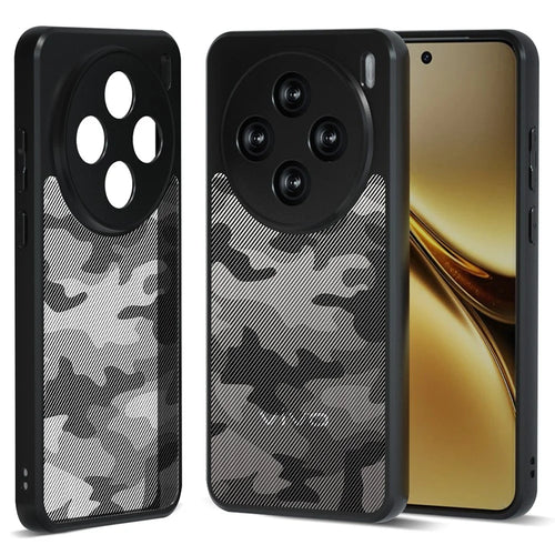 IBMRS For vivo X200 5G Case TPU + PC Heavy Duty Shockproof Phone Cover Camera Protection - Artistic Camouflage - 1