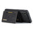 DG.MING M2 Series for Samsung Galaxy A36 5G Case PU+PC+TPU Phone Cover Detachable Wallet - Black - 4