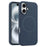 For iPhone 16 Case Compatible with MagSafe Liquid Silicone Anti-Drop Phone Cover - Sapphire - 1