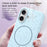 For iPhone 16 Plus Case Compatible with MagSafe Liquid Silicone Anti-Drop Phone Cover - Black - 2