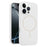 For iPhone 15 Pro Max Case Compatible with MagSafe Liquid Silicone Anti-Drop Phone Cover - White - 1