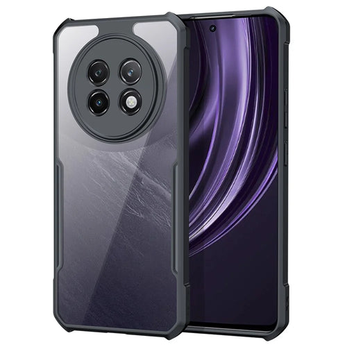 XUNDD For Realme Realme 13+ 5G / 13 Pro 5G (China) Case Dropproof TPU + Acrylic Clear Back Phone Cover - 1
