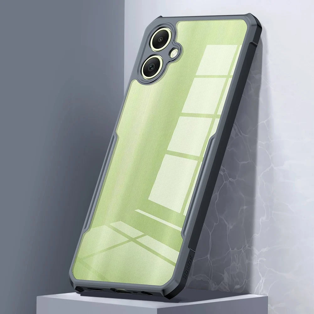 XUNDD For Samsung Galaxy A06 4G Case Dropproof TPU + Acrylic Clear Back Phone Cover - 3