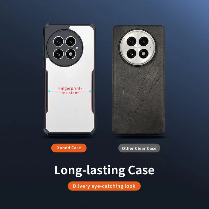 XUNDD For OnePlus 13 Case Dropproof TPU + Acrylic Clear Back Phone Cover - 5