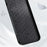 For Samsung Galaxy A16 4G / 5G Case Deer Pattern Cloth Texture PU Leather Hybrid Phone Cover - Grey - 6