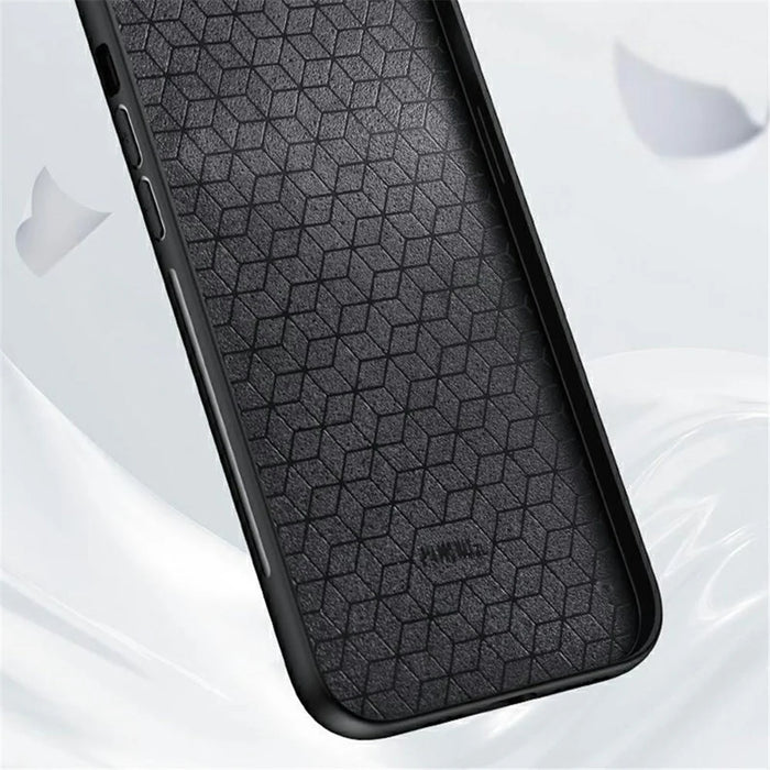 For Samsung Galaxy A16 4G / 5G Case Deer Pattern Cloth Texture PU Leather Hybrid Phone Cover - Grey - 6